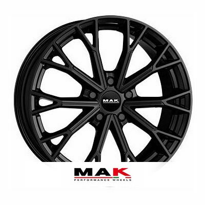 Aluminiumfälgar MAK Asphalt 7.5x18 ET42 5x112 76 (Glansigt, Svart)